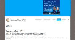 Desktop Screenshot of hydrocefalus-nph.se